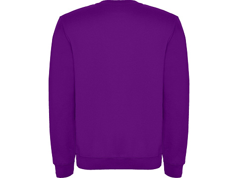 Свитшот с начесом Clasica унисекс, фиолетовый - рис 2.