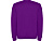 Свитшот с начесом Clasica унисекс, фиолетовый - миниатюра - рис 2.