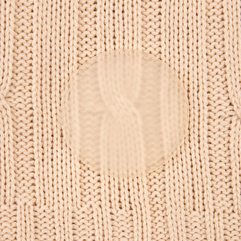 Лейбл из ПВХ Dzeta Round, L, прозрачный - рис 3.
