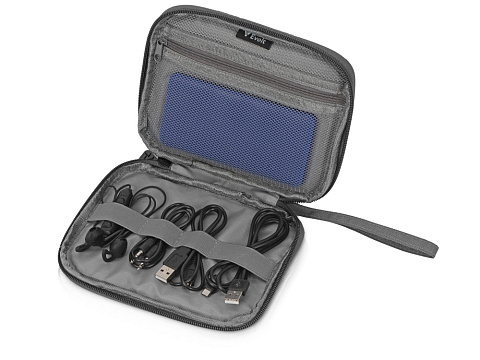 Органайзер для проводов и электроники Keep Organized M, темно-серый - рис 2.