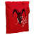 Холщовая сумка «Любовь зла», красная - миниатюра - рис 2.