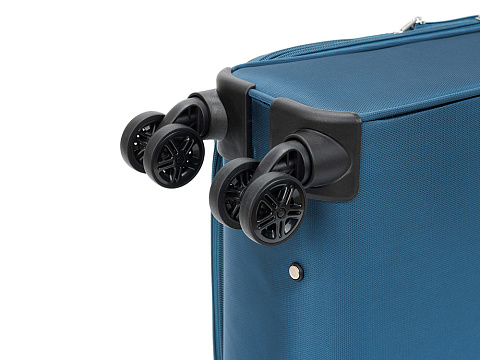 Чемодан TORBER ВИВИ, синий, полиэстер, 39 х 20 х 54 см, 36 л - рис 10.