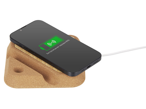 Беспроводная зарядка с подставкой для телефона, 5 Вт - рис 5.