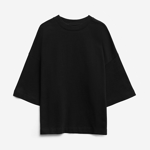 Футболка оверсайз Big Boss, черная - рис 2.