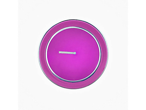 Ароматическая свеча FLAKE с запахом ванили, фуксия