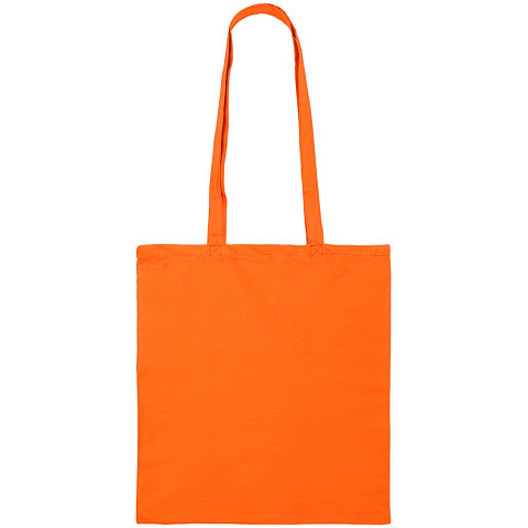 Холщовая сумка Basic 105, оранжевая - рис 4.