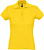 Рубашка поло женская Passion 170, желтая - миниатюра