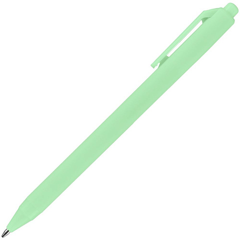 Ручка шариковая Cursive Soft Touch, зеленая - рис 3.