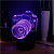 3d светильник Фотоаппарат - миниатюра - рис 4.
