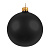 Елочный шар Gala Matt в коробке, 8,5 см, черный - миниатюра - рис 3.