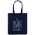 Холщовая сумка «Кетцалькоатль», темно-синяя - миниатюра - рис 3.