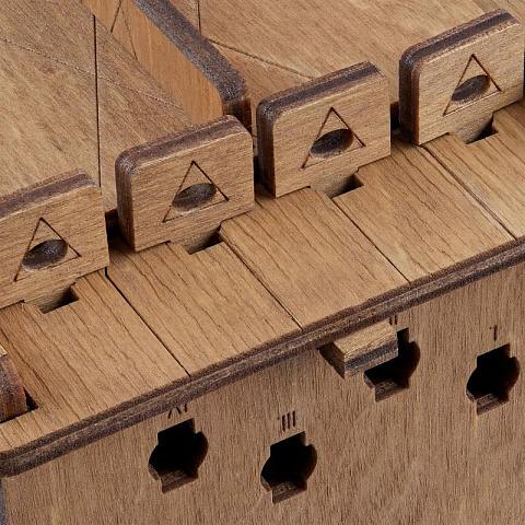 Шкатулка головоломка деревянная - рис 3.