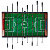 Складной настольный футбол Макаби (большой, махагон) - миниатюра - рис 4.