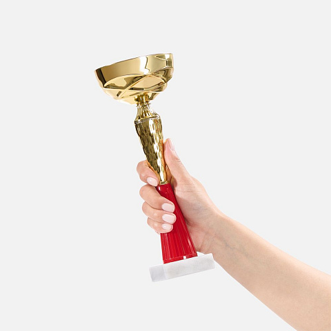 Кубок Kudos Spark, малый, красный - рис 3.