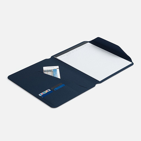 Папка с блокнотом Firmans, синяя - рис 7.