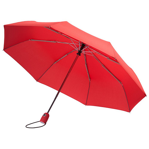 Зонт складной AOC, красный - рис 3.