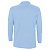 Рубашка поло мужская с длинным рукавом Winter II 210 голубая - миниатюра - рис 3.