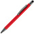 Ручка шариковая Atento Soft Touch со стилусом, красная - миниатюра