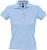 Рубашка поло женская People 210, голубая - миниатюра - рис 2.