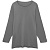 Лонгслив унисекс Siluetti Fuori, серый - миниатюра - рис 2.