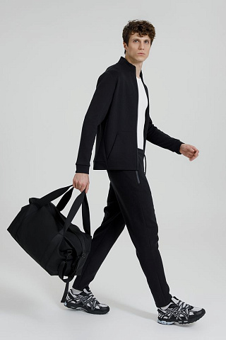 Дорожная сумка Traffic, черная - рис 2.