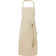 Pheebs 200 g/m2 recycled cotton apron, натуральный