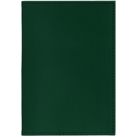 Обложка для паспорта Shall, зеленая - рис 2.