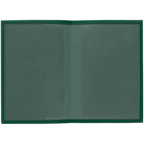Обложка для паспорта Shall, зеленая - рис 5.