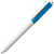 Ручка шариковая Hint Special, белая с голубым - миниатюра
