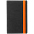 Ежедневник Velours, недатированный, черный с оранжевым - миниатюра - рис 3.