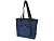 EcoFold Складная эко-сумка из RPET 16 л - Темно - синий - миниатюра