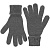 Перчатки Alpine, серый меланж - миниатюра - рис 3.