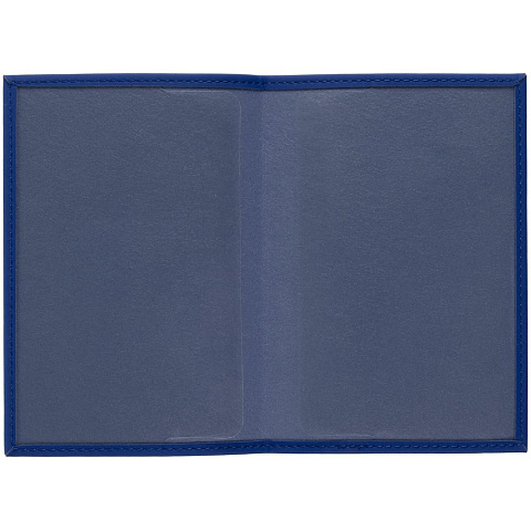 Обложка для паспорта Shall, синяя - рис 4.