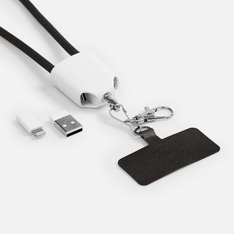 Кабель-ланьярд energyFlex Pro, черный - рис 5.