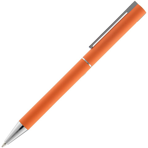 Ручка шариковая Blade Soft Touch, оранжевая - рис 4.