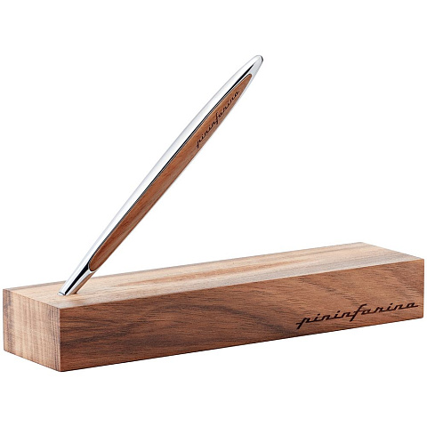 Шариковая ручка Cambiano Shiny Chrome Walnut - рис 2.