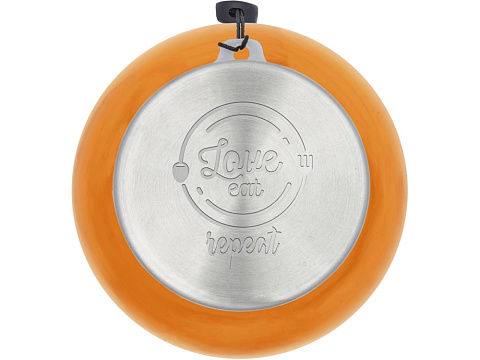 Bodhi бутылка для воды из вторичного ПЭТ объемом 500 мл - оранжевый прозрачный - рис 5.