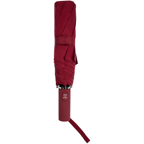 Зонт складной Ribbo, красный - рис 6.