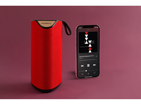 Портативная акустика Rombica mysound Tetria Red - рис 4.