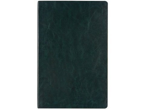 Ежедневник недатированный А5 Megapolis Nebraska Flex, зеленый с золотым обрезом (Р) - рис 2.