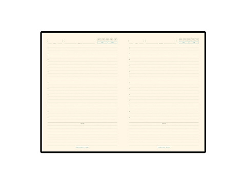 Ежедневник А5 недатированный Chelsea, красный (золотистый кант и срез) (Р) - рис 8.