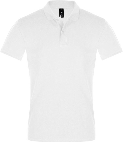 Рубашка поло мужская Perfect Men 180 белая - рис 2.