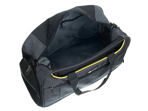 Сумка спортивная TORBER, серый, полиэстер, 48 х 24 х 30 см - рис 12.