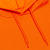 Толстовка с капюшоном Snake II оранжевая - миниатюра - рис 4.