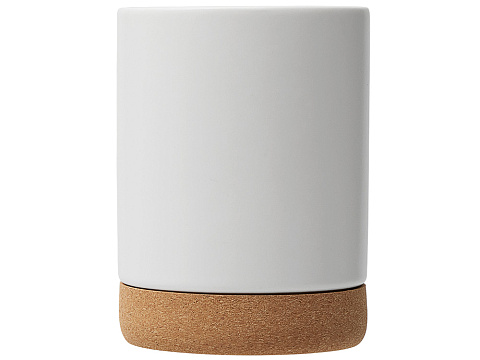 Кружка 450 мл с пробковым дном Корк & Бон, белый - рис 4.