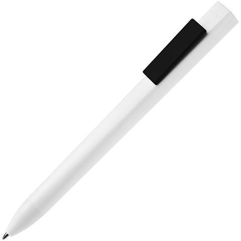 Ручка шариковая Swiper SQ, белая с черным - рис 2.