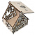 Набор деревянный для творчества "Елочная игрушка Домик" - миниатюра - рис 3.