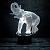 3D светильник "Слон" - миниатюра - рис 2.