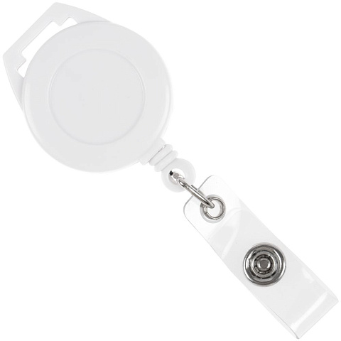 Ретрактор Attach с ушком для ленты, ver.2, белый - рис 2.