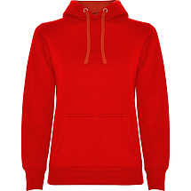 Толстовка с капюшоном Urban женская, красный